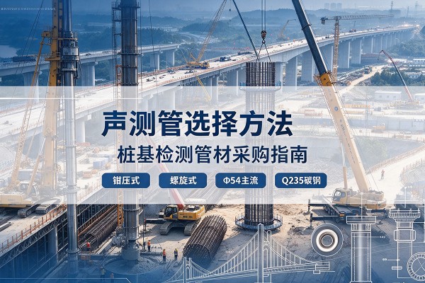 门源声测管选型标准