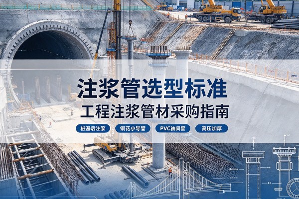 门源注浆管选型标准