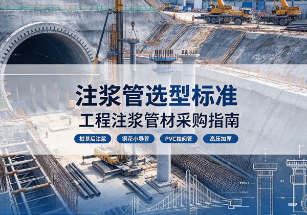 门源注浆管选型标准